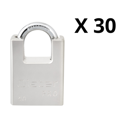 Pack 30 Candados Oister Pro con Hombros 40mm