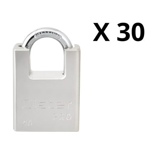 Pack 30 Candado Oister Pro con Hombros 40mm