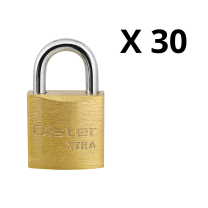 Pack 30 Candados Oister Xtra 25mm