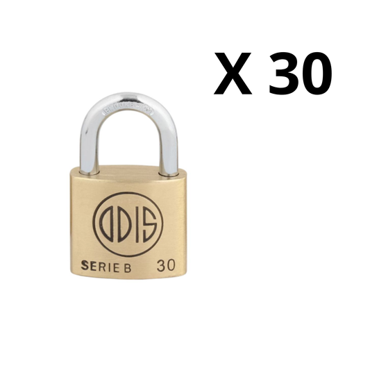 Pack 30 candados Odis B 30mm
