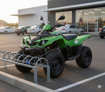 Kit Off Road: Candado Hombros 60mm + Cadena Rueda Repuesto y Cierres 10mm x 110cm