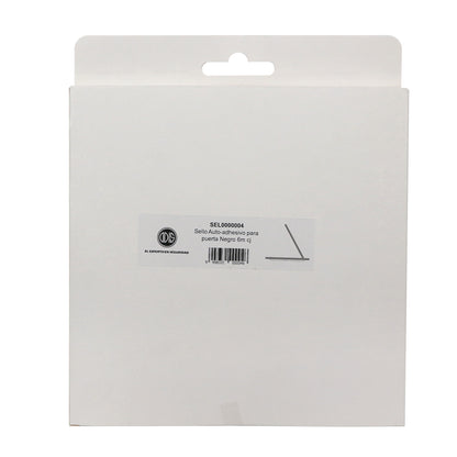 Sello Hermético Odis Adhesivo para puerta negro 6m