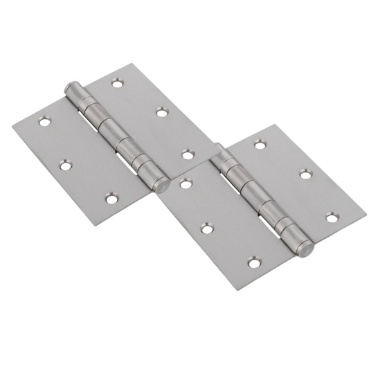 Pack 2 bisagras Acero Odis 3”×3”×2,0mm - Plata