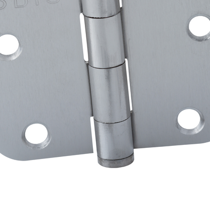 Pack 2 Bisagras Acero Inox Odis 3,5x3,5x2,5 Canto Redondo - Plata