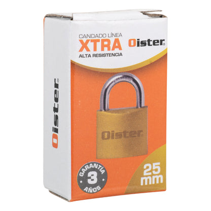 Candado Oister XTRA 25mm