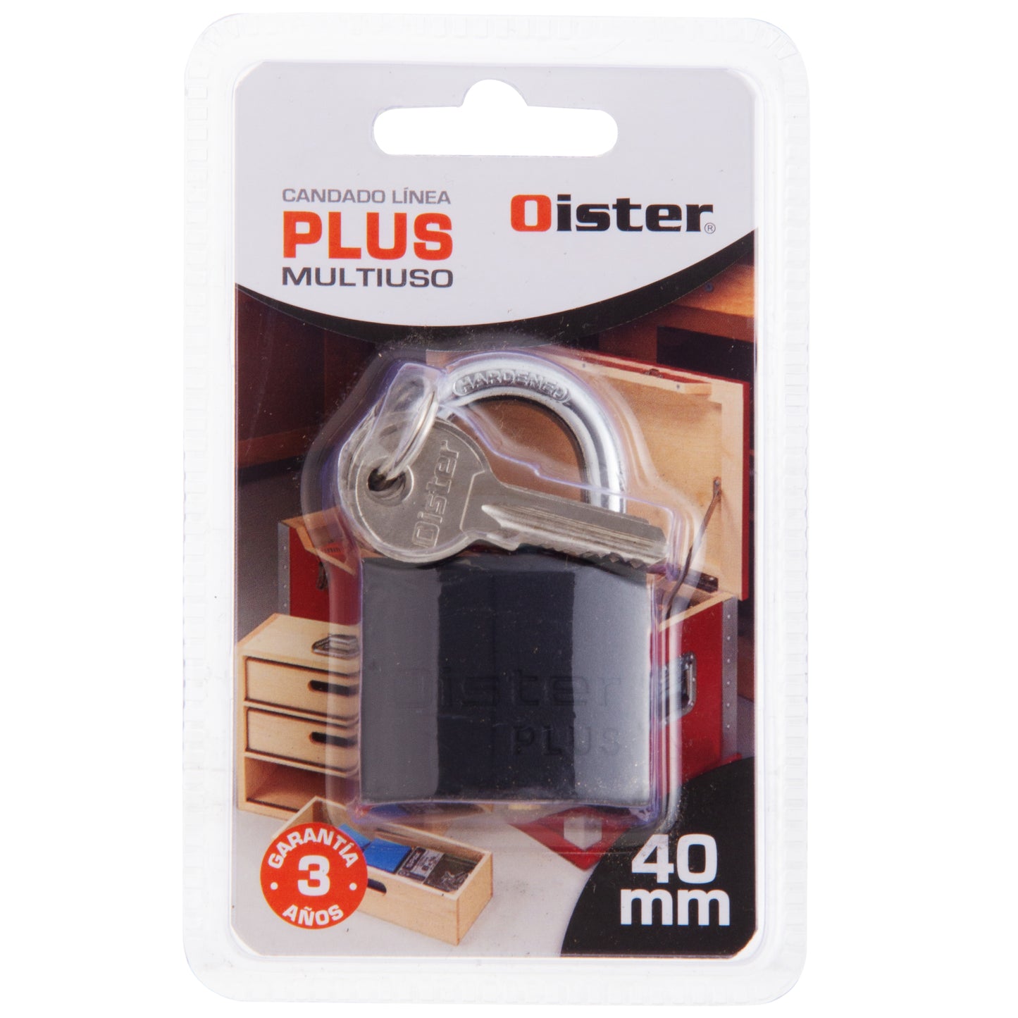 Pack 30 Candados Oister Plus 50mm