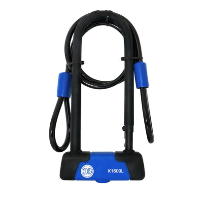 Pack Bicicleta Odis Bike Candado U Lock K1500L + Cable 10mx1,2m