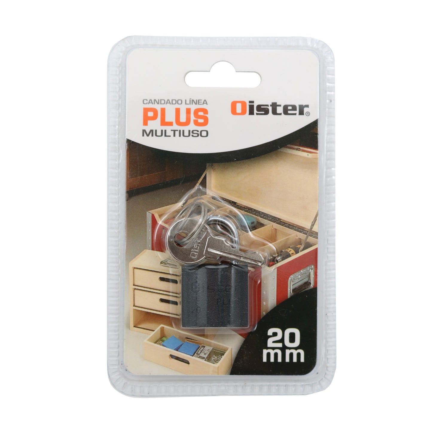 Candado Oister PLUS 20mm