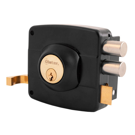 Cerradura Exterior Sobreponer Oister 110 para puertas de madera