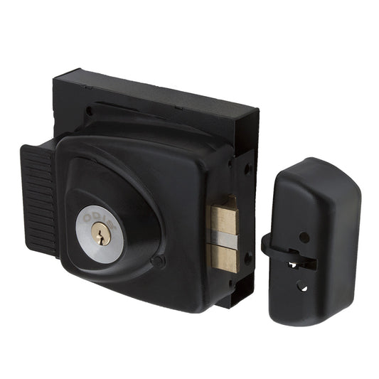 Cerradura Exterior Sobreponer Eléctrica Odis 783 con Caja Metálica