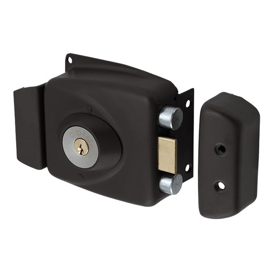 Cerradura Exterior Sobreponer Odis 771 Puertas de Madera