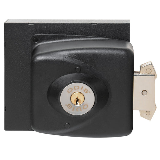 Cerradura Exterior Sobreponer Odis 793 con Caja Metálica Puerta Corredera