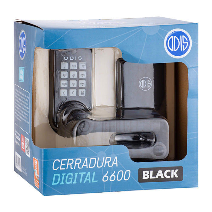 Cerradura Digital Odis con Manilla 6600 - Negro