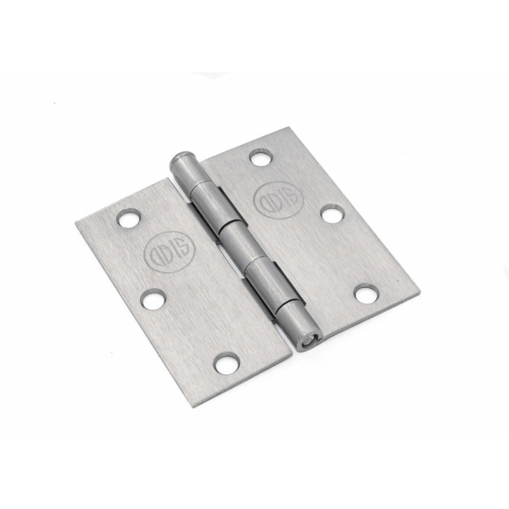 Pack 3 Bisagras Acero Odis 3,5” x 3,5”x 2,0mm - Plata