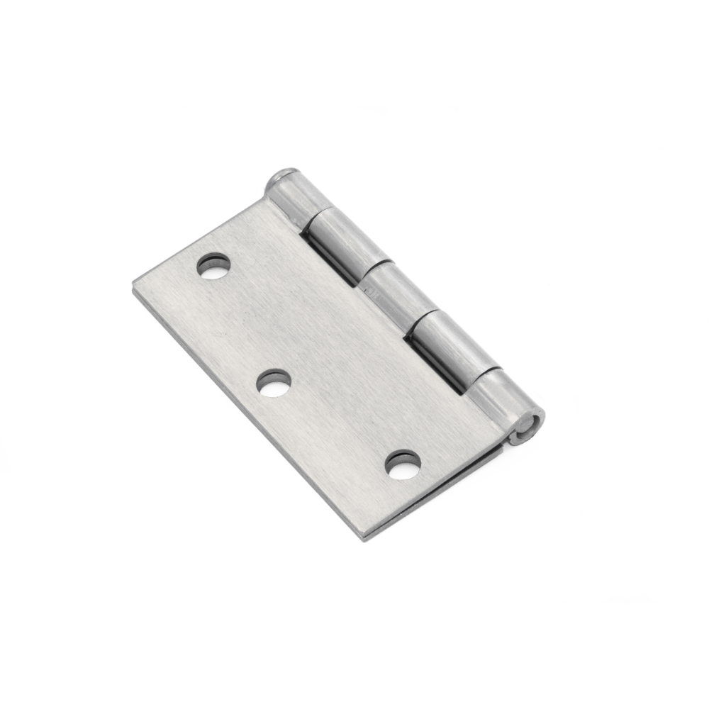 Pack 3 Bisagras Acero Odis 3,5” x 3,5”x 2,0mm - Plata