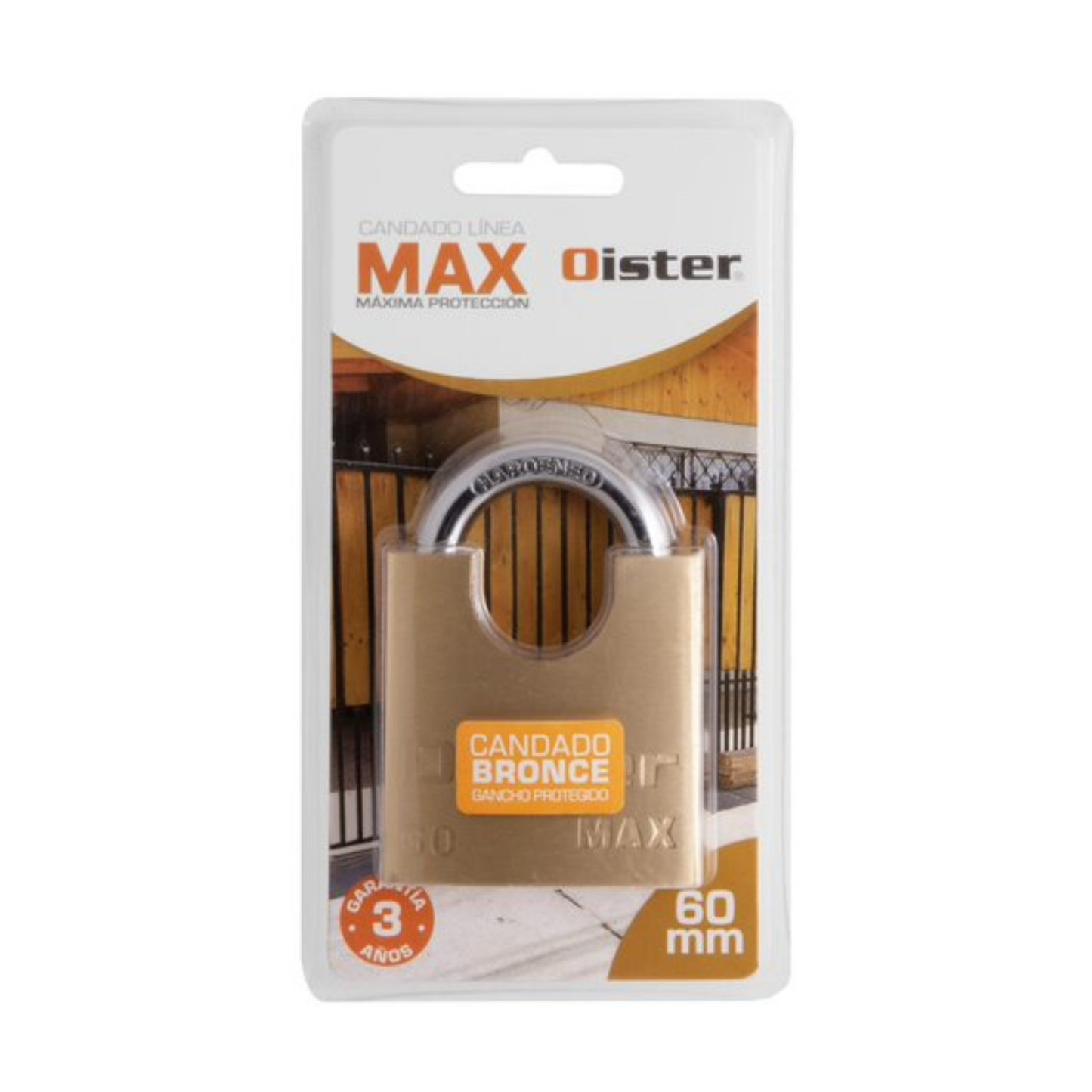 Candado Oister MAX con Hombros 60mm